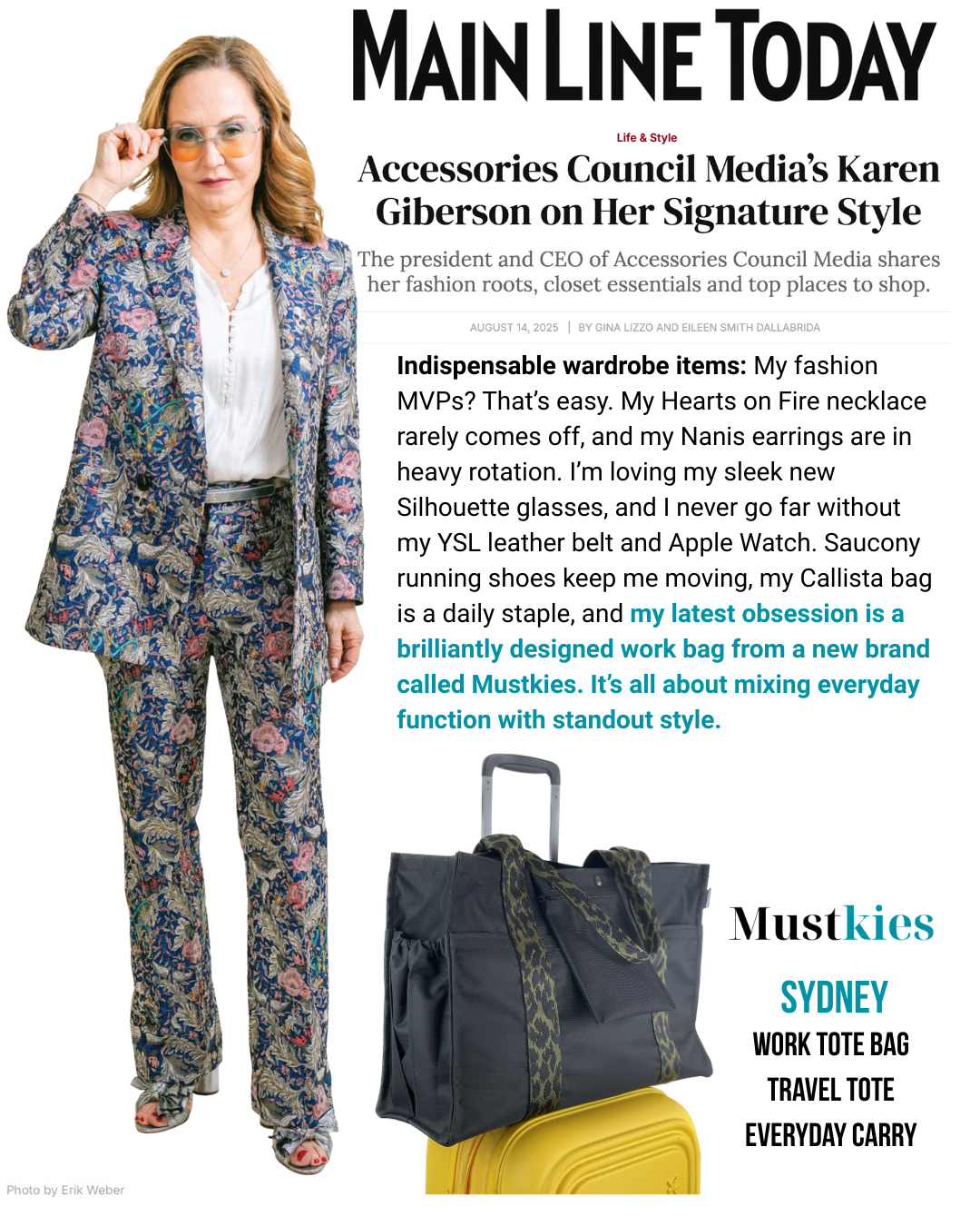 Mustkies Featured in Main Line Today: A New “Must-Have”