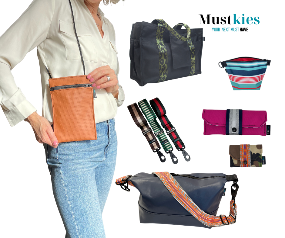 Mustkies Collection - Tote, Crossbody, Straps, Wallets and Clutch