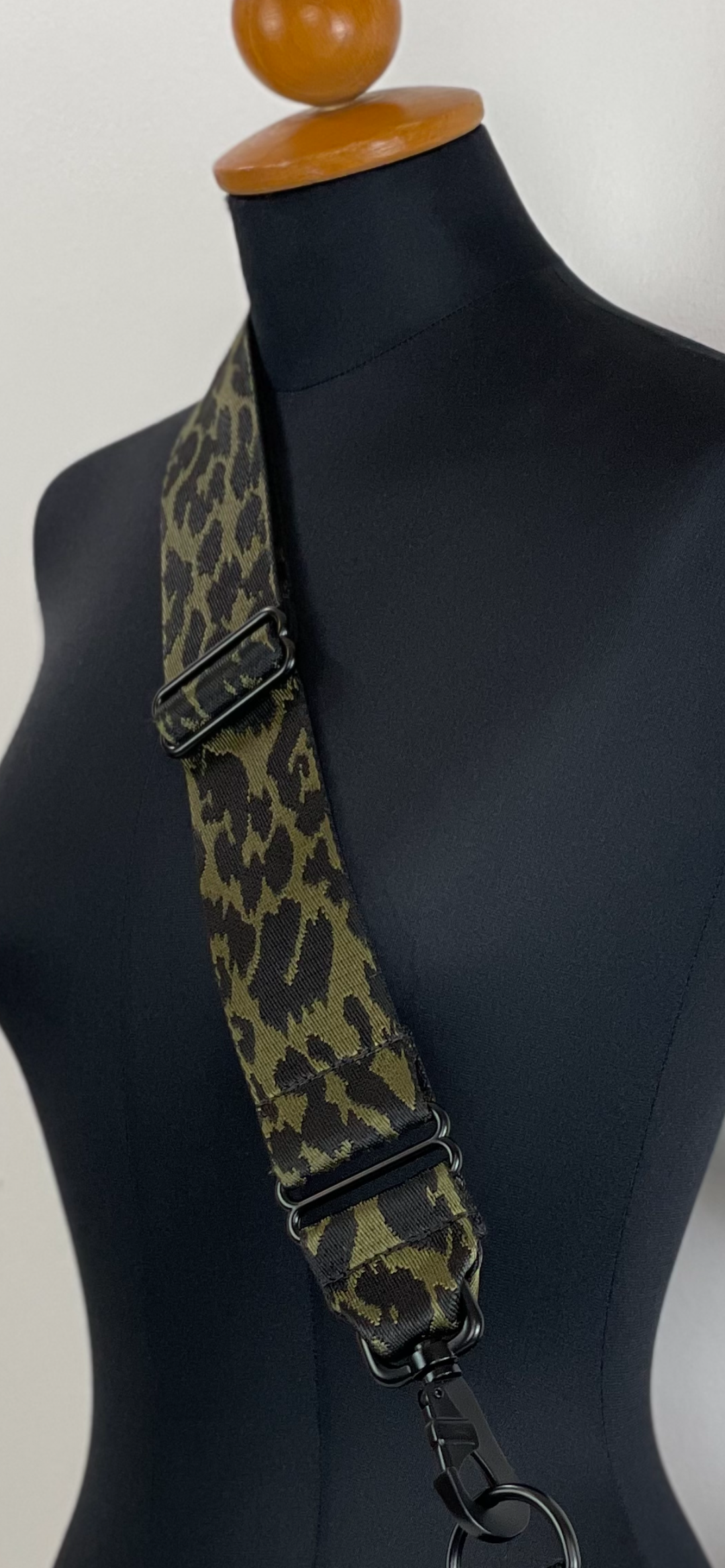 Leopard Woven Replacement Bag Strap