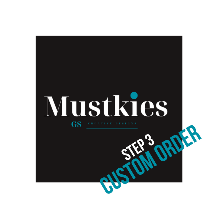 Mustkies Step 3 in customization. Pick your style.
