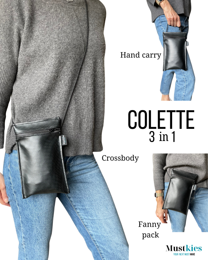 Colette | Ultra-Thin, Waterproof Travel Pouch with Adjustable Strap