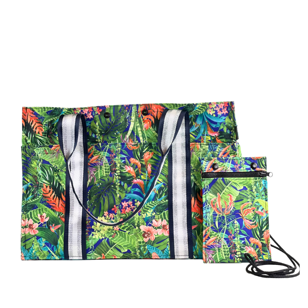 Sydney | Travel Tote with Trolley Sleeve - Work Tote Bag - Everyday Carry