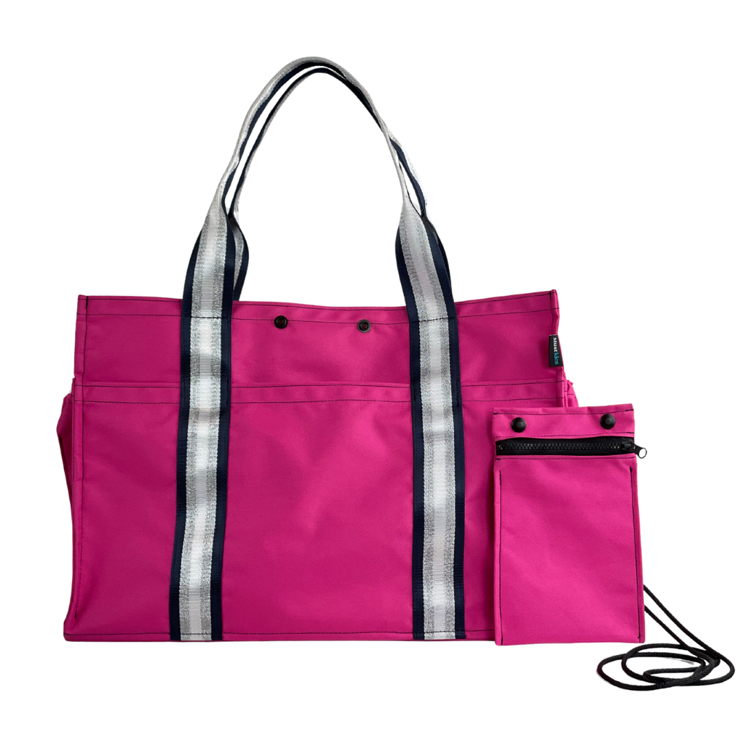 Sydney | Travel Tote with Trolley Sleeve - Work Tote Bag - Everyday Carry